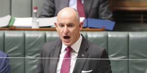 Acting education minister Stuart Robert has defended the government’s approach to research funding.