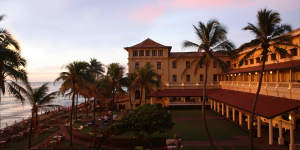 Authentic Colonial splendour at Galle Face Hotel.