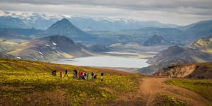 Hiking Laugavegur,Iceland:A hot,steamy hike in a cold country