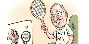 All bets are off:Frank Sedgman says Nick Kyrgios can definitely win Wimbledon.