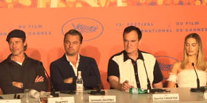 Tarantino snaps at reporter during Cannes press conference