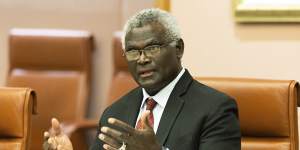 Solomon Islands Prime Minister Manasseh Sogavare alarmed Australian officials earlier this year by signing a security pact with China.