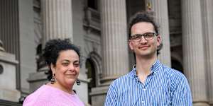 Jiselle Hanna was elected secretary,and Mitch Vandewerdt-Holman assistant secretary,of the CPSU in Victoria.