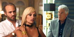 From left:Smith penned The Assassination of Gianni Versace (with Édgar Ramirez and Penélope Cruz) and MotherFatherSon (starring Richard Gere).