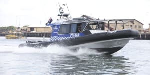 Police pluck man from water after boat hits whale near Fraser Island