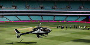 Relocate the Sydney Thunder to Canberra? David Warner’s helicopter might come in handy.