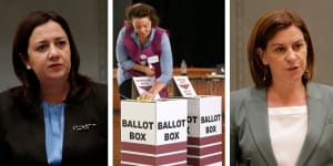 A record first day of voting sees more than 15,000 ballots cast per hour