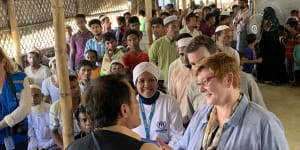 Australia to pressure Myanmar over safe return of Rohingya refugees