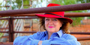 Gina Rinehart stars in fashion ad with Joh Bjelke-Petersen’s son