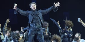 Andrei Kymach as Don Giovanni has impressive stage confidence and overbearing menace.