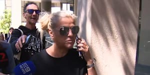 Nadine Marie Smith,55,is accused by police of helping the social housing applicant bypass ‘a significant number of applicants on the wait list’.