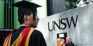 The University of NSW has come under fire for its handling of an article about Hong Kong. 