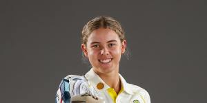 Phoebe Litchfield is poised for her debut at the top of the Australian order.