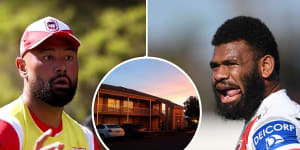 Zane Musgrove and Mikaele Ravalawa were involved in an argument in Mudgee over the weekend.