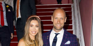 Nick and Rozalia Russian at Melbourne Cup Day 2019.