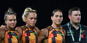 ‘Playing for a million dollars,that’s pressure:’ Inside the Hawks’ stunning rise to AFLW flag contenders