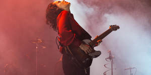 Britain's Anna Calvi performing at Dark Mofo in 2019.