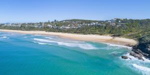 The median house price in Sunshine Beach was just shy of $1.1 million in 2017. It now sits at $3.25 million. 