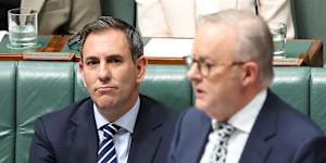 Treasurer Jim Chalmers and Prime Minister Anthony Albanese in August 2025. “This time they appear to be on the same page.”