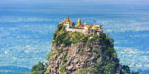 Mount Popa,Myanmar. 