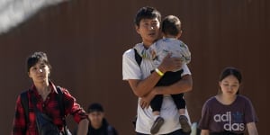 Chinese migrants crossing into the US from Mexico in rising numbers