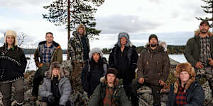 The cast of Alone Australia season 4 (l-r):Alyce,Dylan,Lillian,Trent,Sia,Jasper,Clint,Dougy,Misty,Arash.