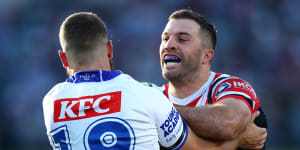 ‘That’s what champions do’:Tedesco silences critics as Roosters bounce back