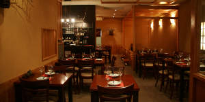 The dining room of Jugemu&Shimbashi in Neutral Bay.