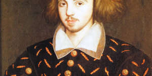 Christopher Marlowe,another candidate to be the author of Shakespeare’s plays.