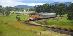 Australia’s third great train journey is an epic cruise on wheels