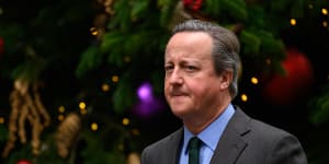 China has changed since I was PM,David Cameron tells US audience