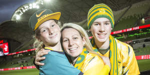 Bastien Feilso and his brother Xavier with their mum Rachael.
