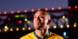 Back in gold:Almost three years since his leukaemia diagnosis,Christian Lealiifano is back in the Wallabies starting side.