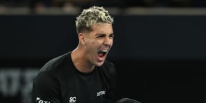 Kokkinakis delivers in Adelaide again to be second Aussie to advance