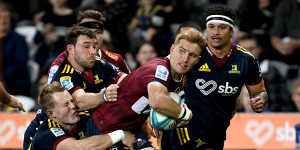 The Queensland Reds,captained by Tate McDermott,fell short in the Super Rugby quarter-finals this year.