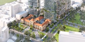 Old East Perth graveyard site cleared for $400 million development