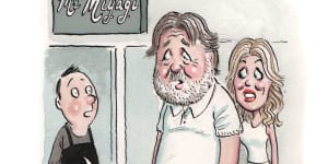 Russell Crowe is too casual for Melbourne’s eateries