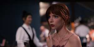 Anya Taylor-Joy in fine dining satire The Menu. 