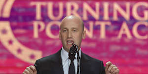 White House deputy chief of staff Stephen Miller vowed to come after those responsible for inciting hatred and violence against conservatives.