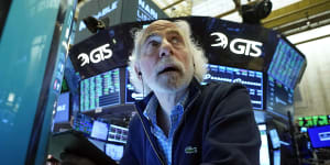 Wall Street’s benchmark index officially fell into a bear market on Monday in New York. 