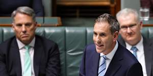 Jim Chalmers during question time.