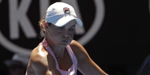 'My ears were ringing':Barty rides home support to oust Sharapova