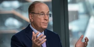 Larry Fink,chairman and chief executive officer of BlackRock Inc.,