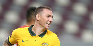 ‘Priceless’:The lessons Cahill is teaching the Socceroos’ likely frontman against France