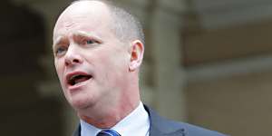 Campbell Newman says the Queensland government should use existing stadiums to host the 2032 Olympics. 