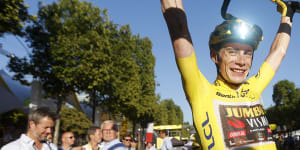 Dane Jonas Vingegaard – the 2022 Tour de France champion.