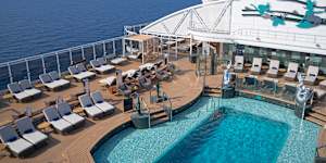The MSC Yacht Club on board MSC Seashore.