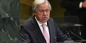 United Nations Secretary-General Antonio Guterres’ term is coming to an end. 