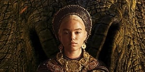 Milly Alcock in the Game of Thrones prequel House of the Dragon.