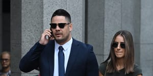 ‘I felt like an object’:Woman tells court she was numb during alleged Hayne assault